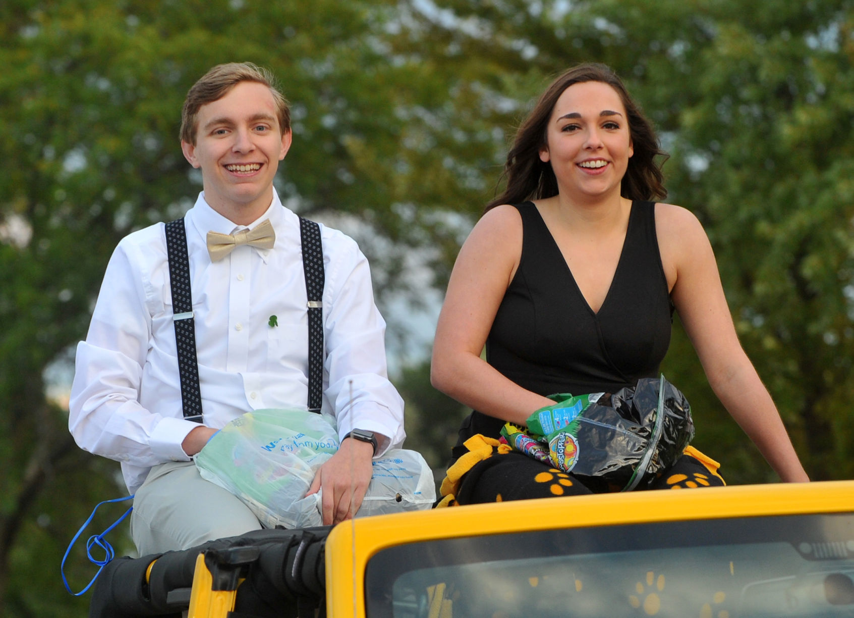 Bettendorf High School homecoming parade.